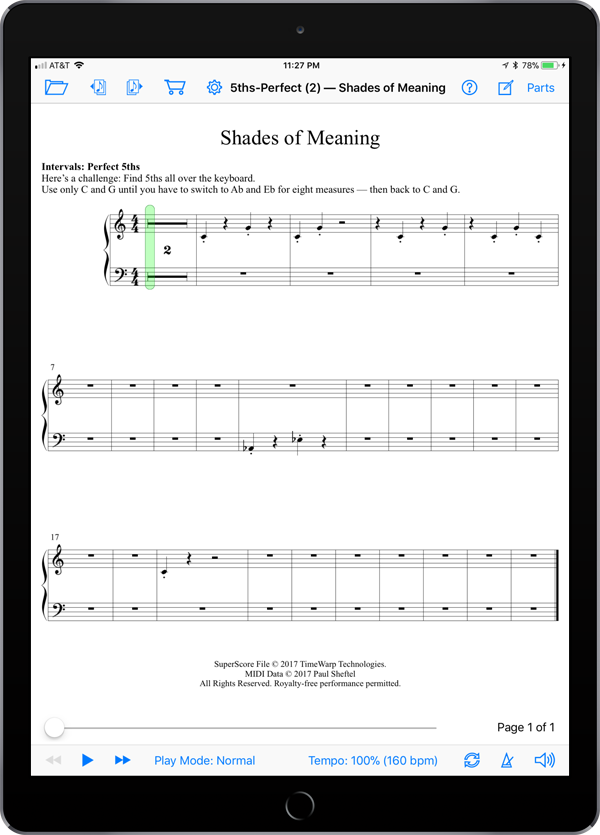 Creative Musicianship Through Improvisation Level 1  Super Score Sample