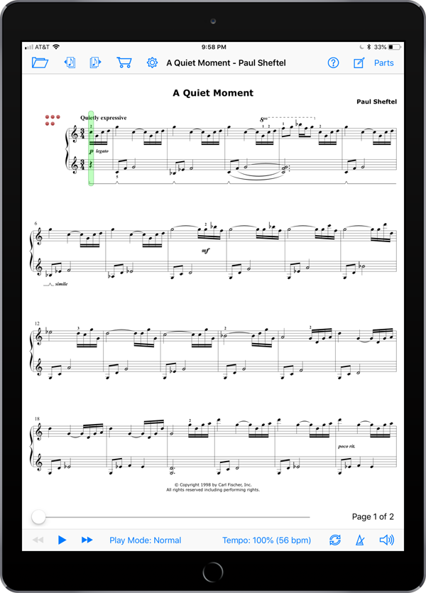 Interludes 2 by Paul Sheftel  Super Score Sample