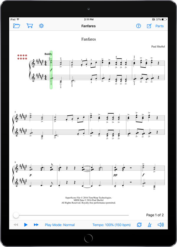 Paul’s Perplexing Piano Pieces by Paul Sheftel  Super Score Sample