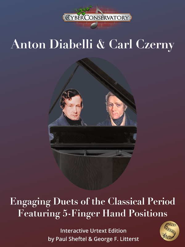 Engaging Duets in a Classical Style Featuring 5-Finger Hand Positions Cover